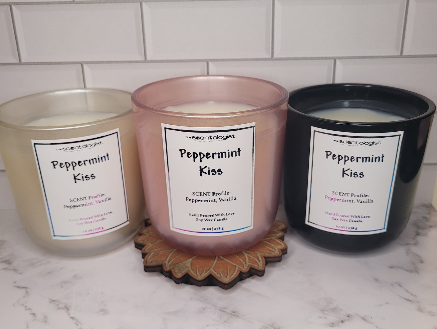 Peppermint Kiss- Candle