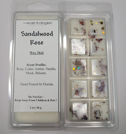 Sandalwood Rose- Wax Melts