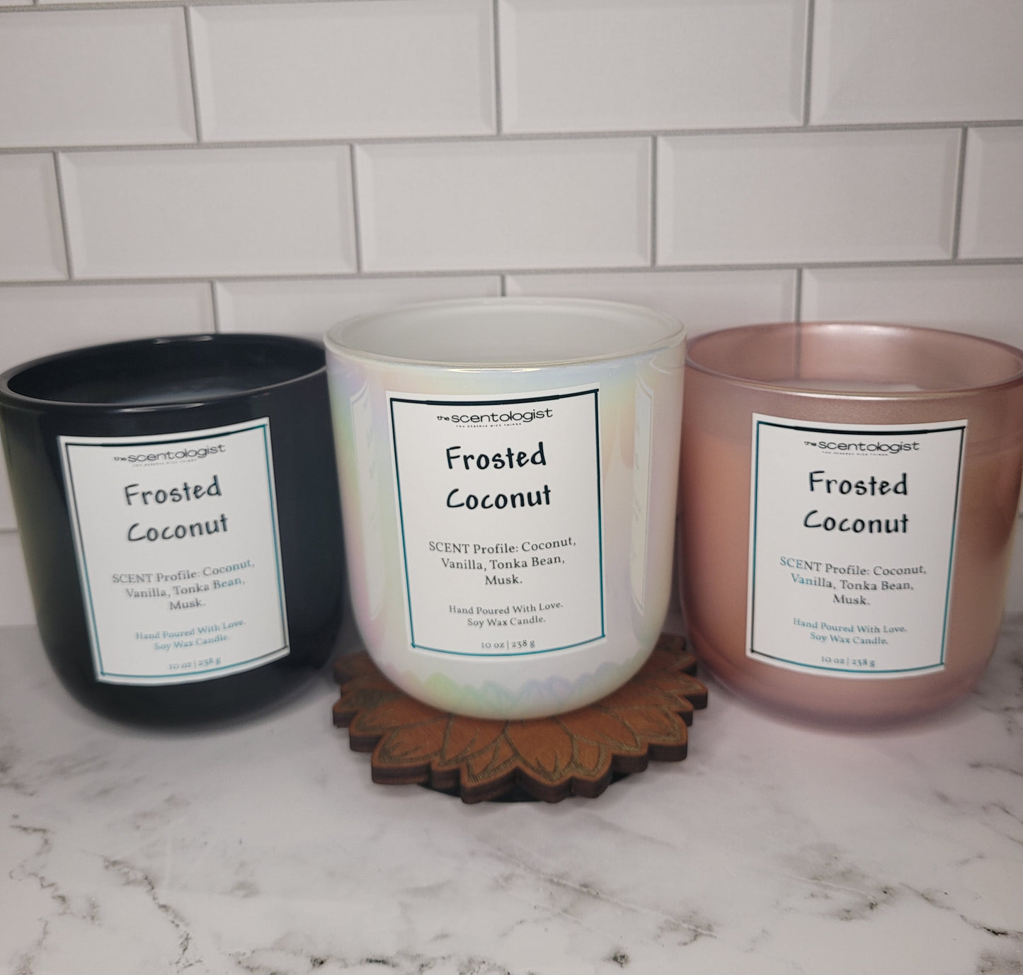 Frosted Coconut- Candle