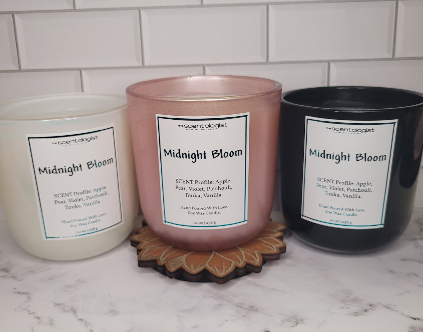 Midnight Bloom- Candle