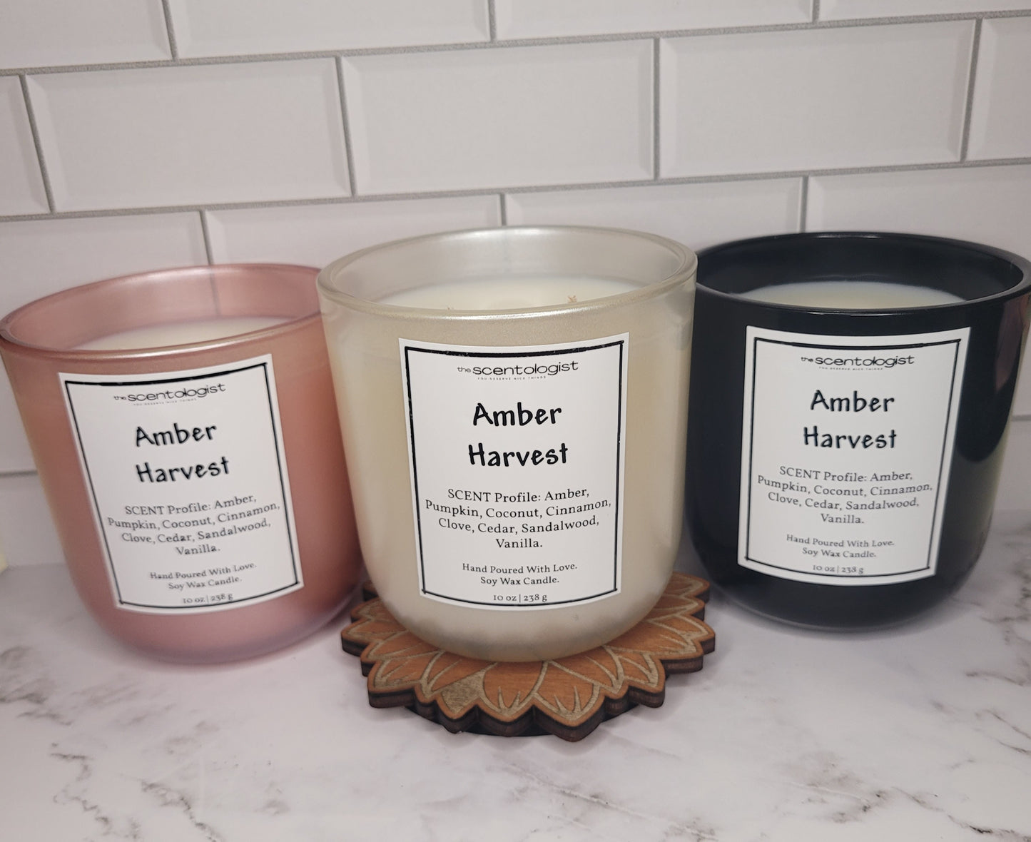 Amber Harvest- Candle