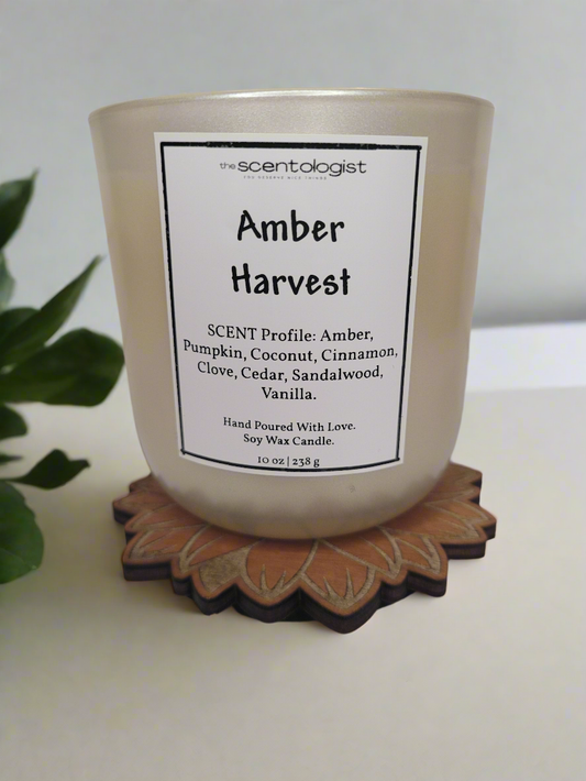 Amber Harvest- Candle
