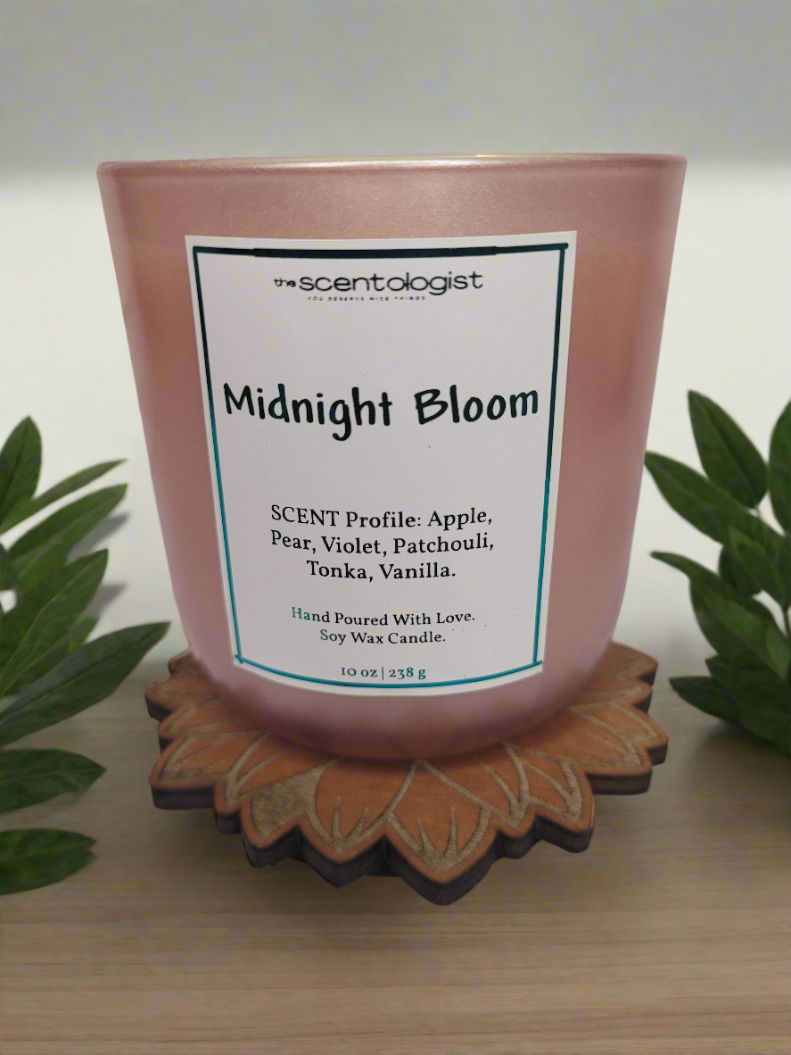 Midnight Bloom- Candle