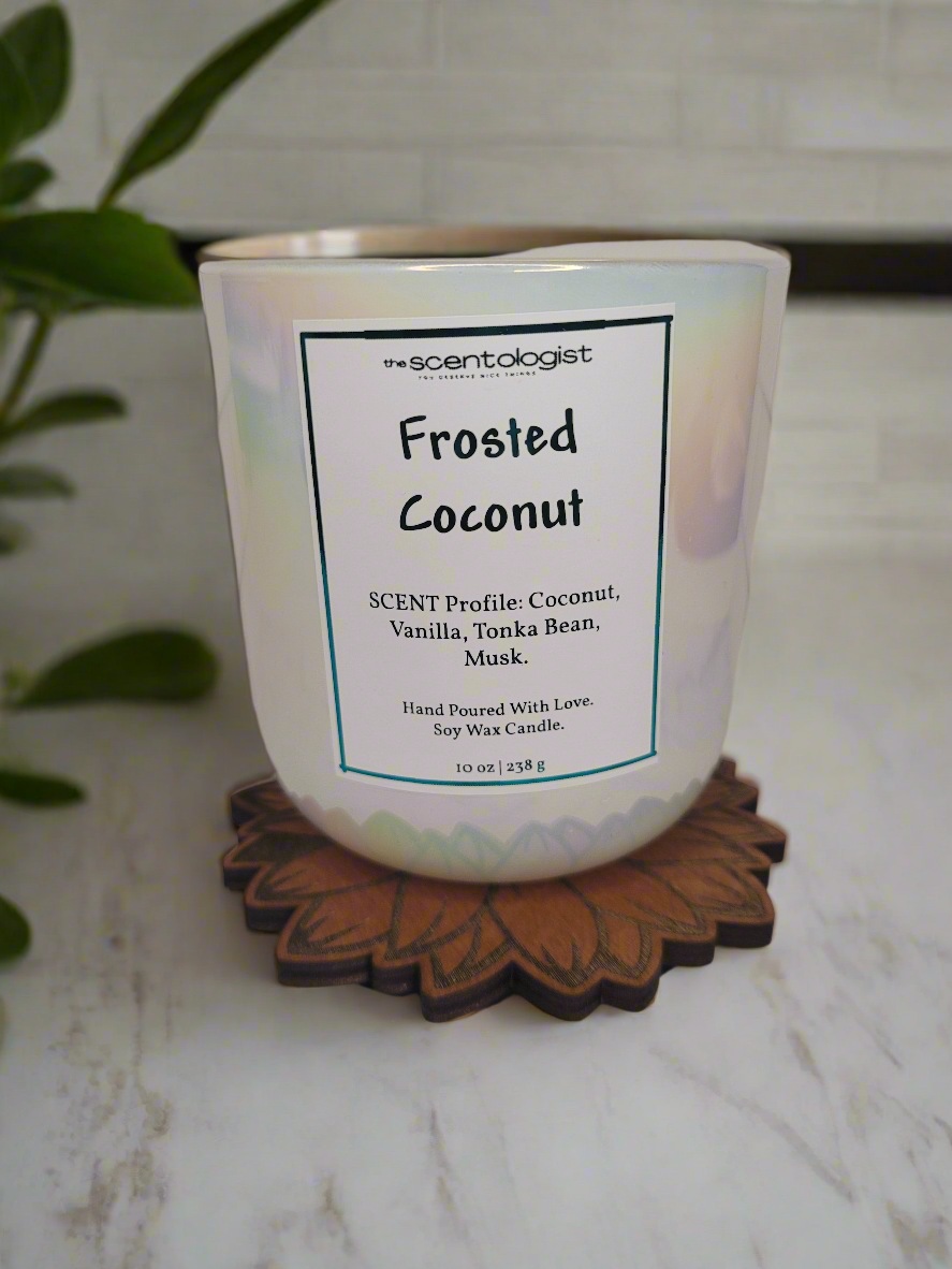 Frosted Coconut- Candle