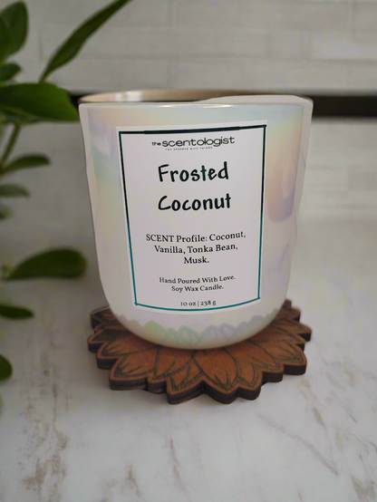Frosted Coconut- Candle