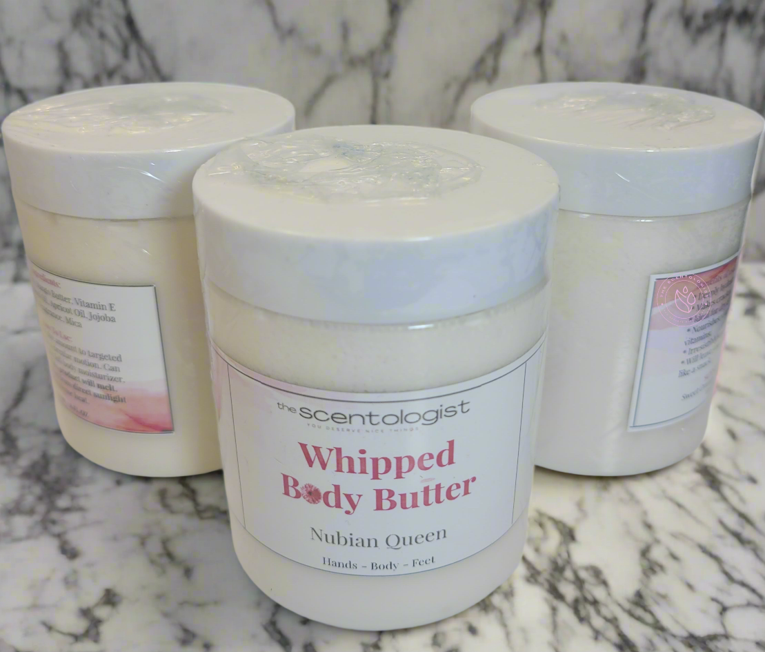 Nubian Queen- Whipped Body Butters